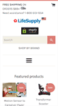 Mobile Screenshot of lifesupply.com